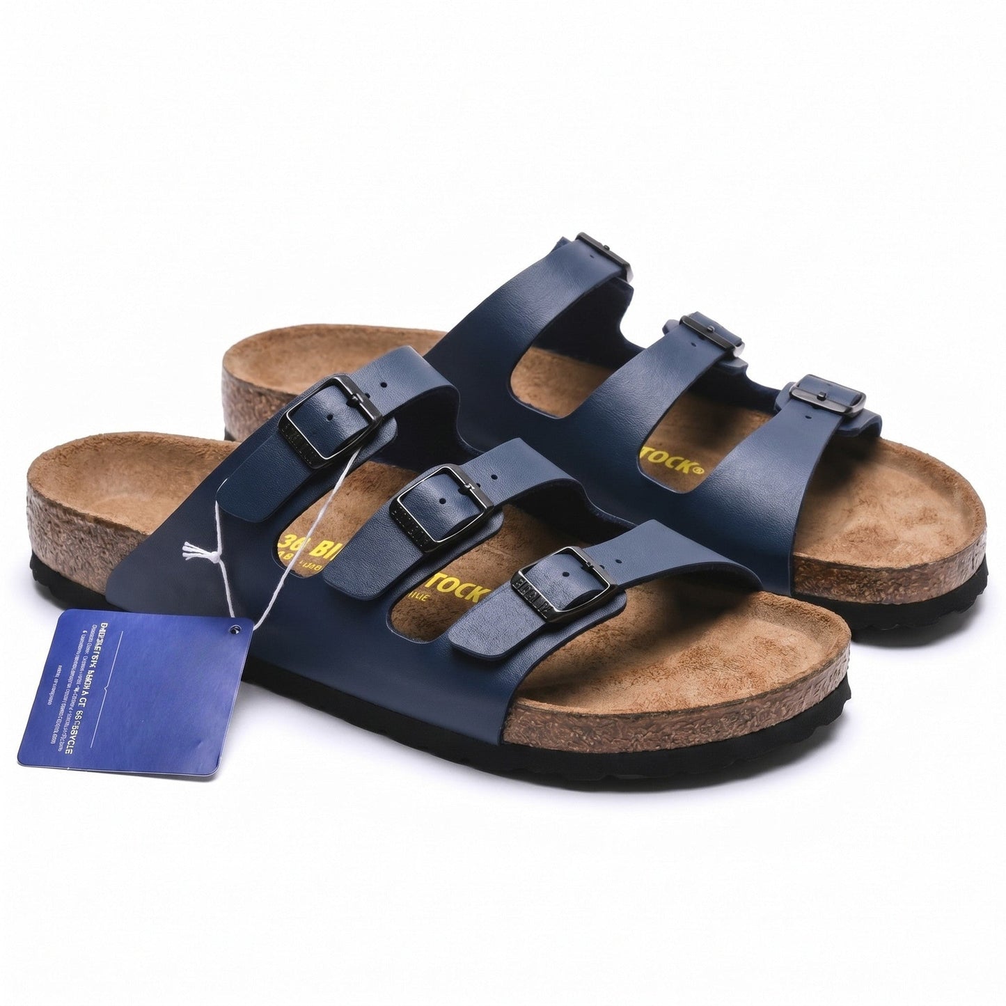 Birkenstock Three-Strap Comfort Footbed Slide Sandal - Florida