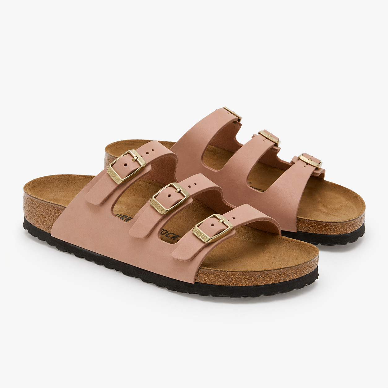 Birkenstock Three-Strap Comfort Footbed Slide Sandal - Florida