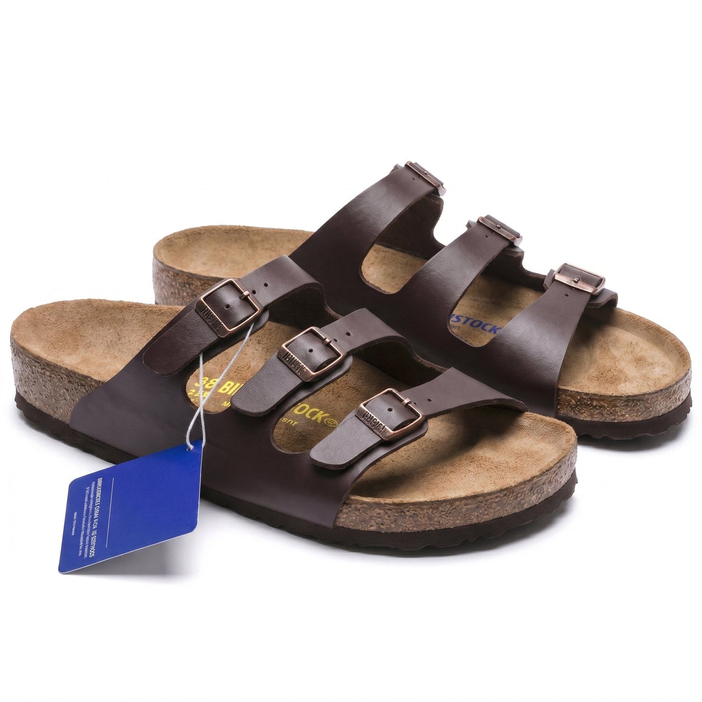 Birkenstock Three-Strap Comfort Footbed Slide Sandal - Florida