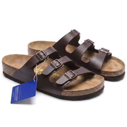 Birkenstock Three-Strap Comfort Footbed Slide Sandal - Florida