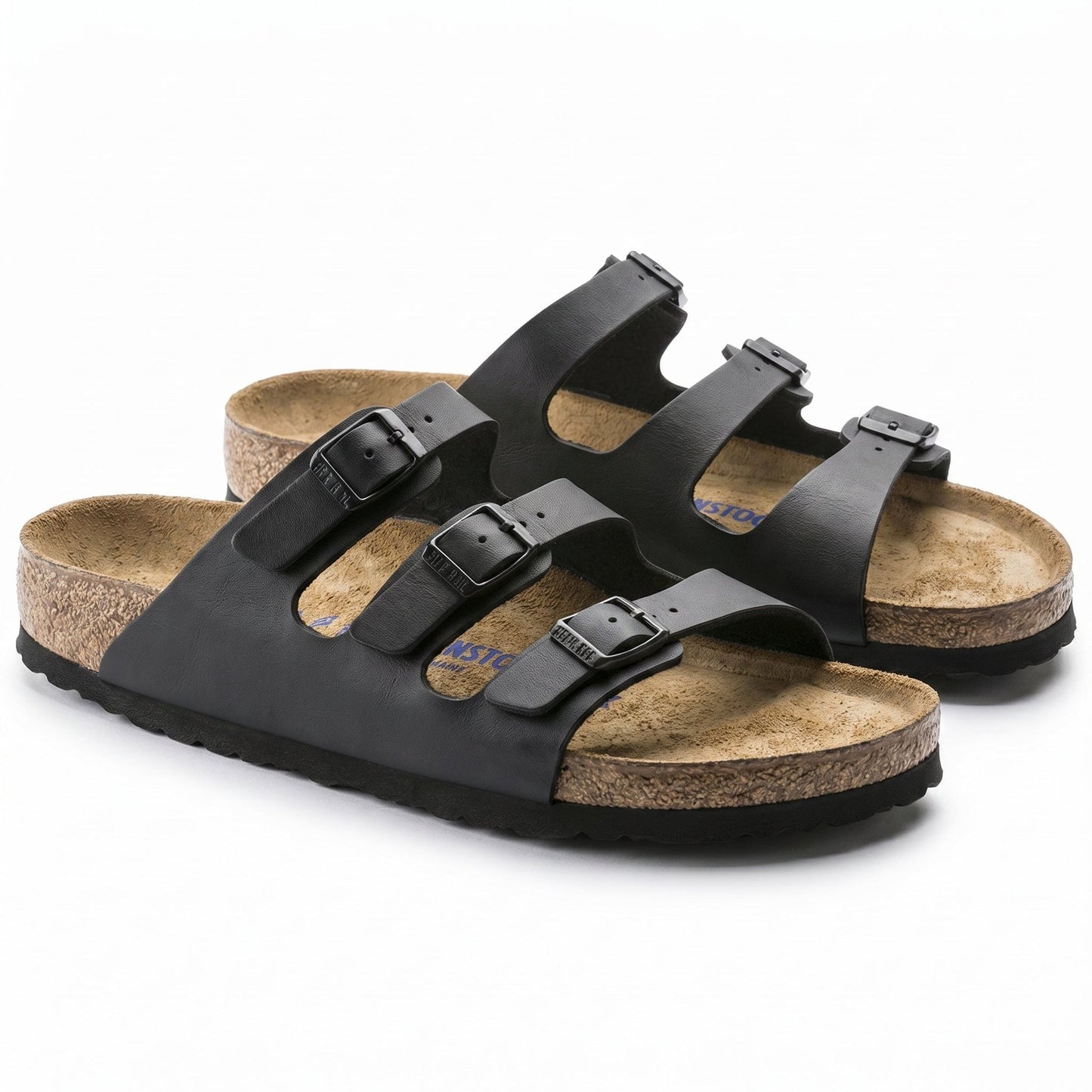 Birkenstock Three-Strap Comfort Footbed Slide Sandal - Florida